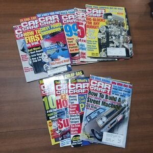 Car Craft Magazine Vtg 1999 2000 Year Hot Rod Chevy Ford Mopar Dodge 1950s